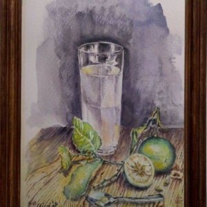 Verre et citron